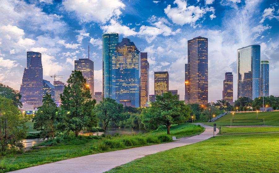 Buffalo Bayou in Houston Texas