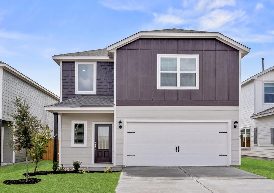 The Colorado is a beautiful two-story siding home.