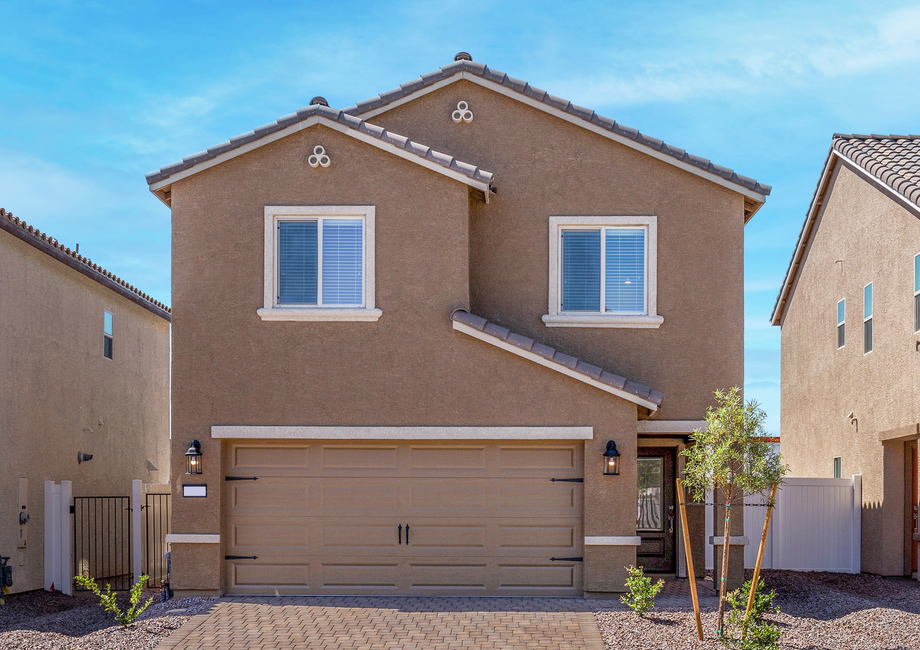 The Oak is a beautiful, two-story floor plan.