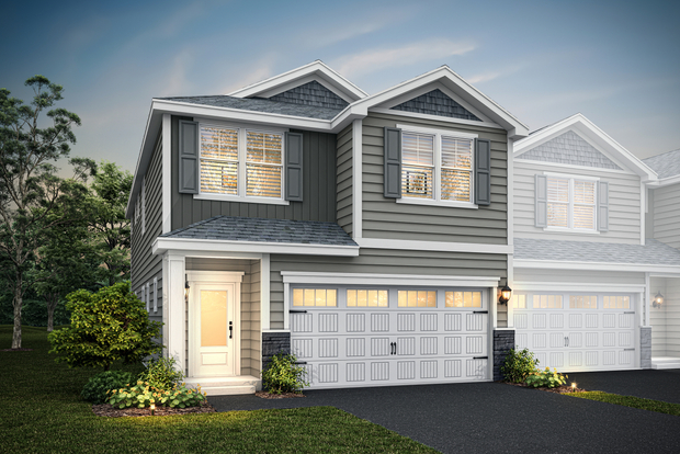 The Hayes is a beautiful two story home.