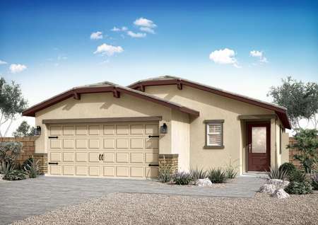 The Aspen is a beautiful single story home with 3 bedrooms and 2 bathrooms.