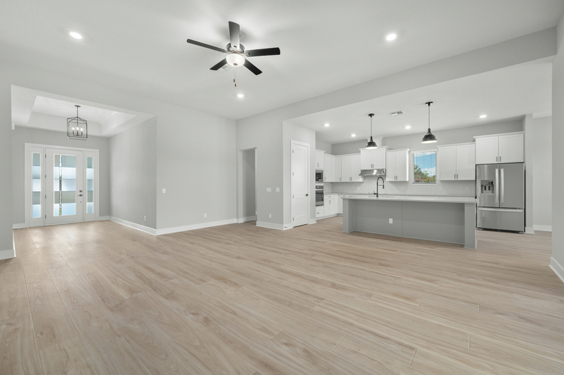 Open layout perfect for entertaining.