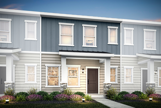 The Diamond is a beautiful two story townhome!