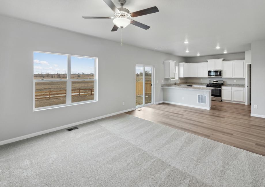 Yale II Home for Sale at Cottonwood Greens in Fort Lupton, Colorado by LGI Homes