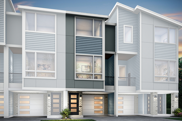 Dusk rendering of the Adeline.