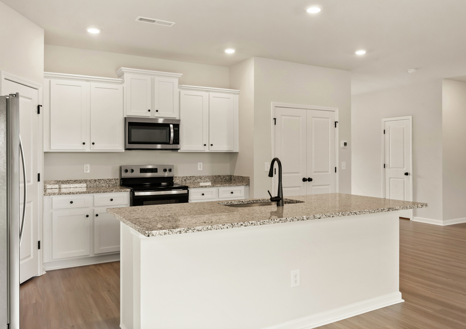 Large kitchen island