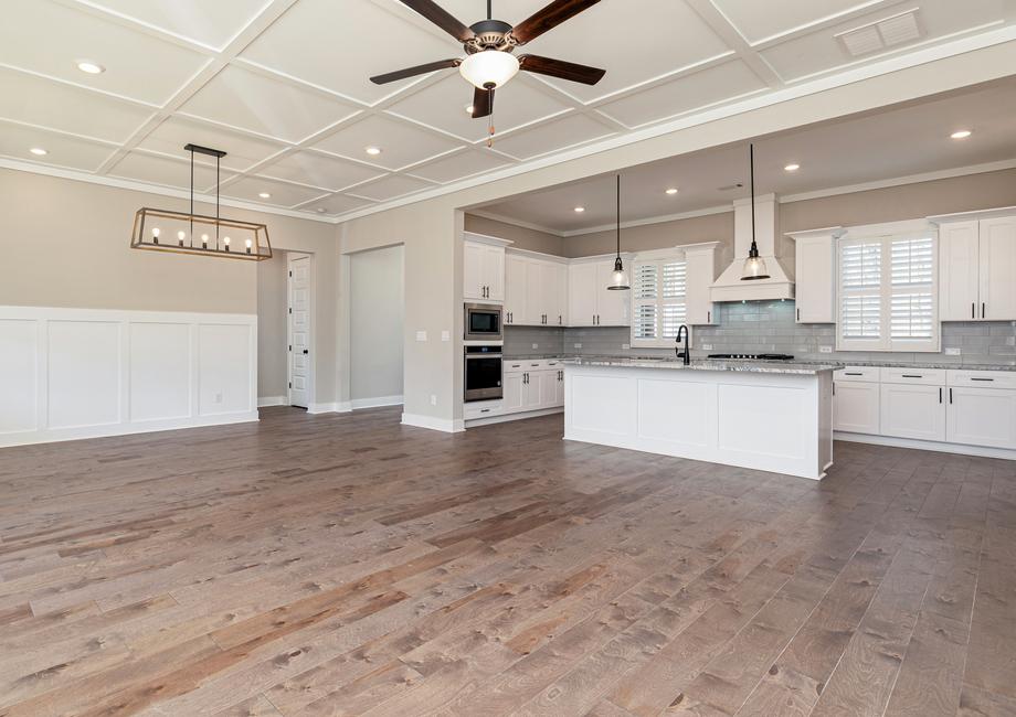 Beautiful wood floors throughout.