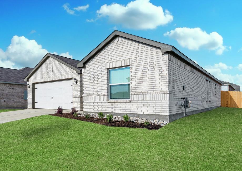 The Sabine plan is a one-story home.