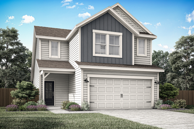 A rendering of the Dylan floor plan 