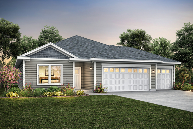 The Harris is a beautiful one story home.