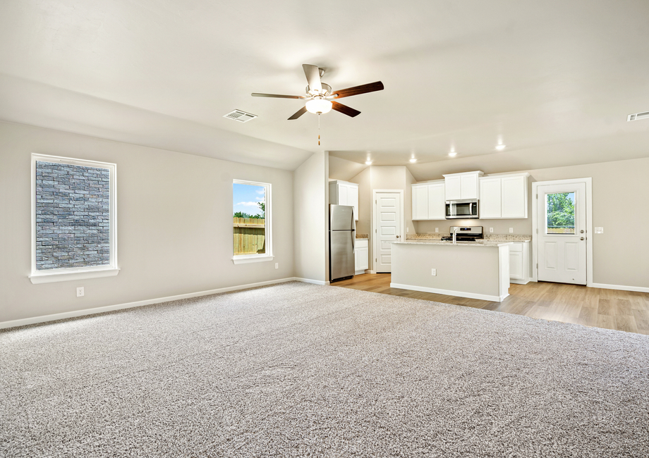 You and your family will love spending time in the spacious living room.