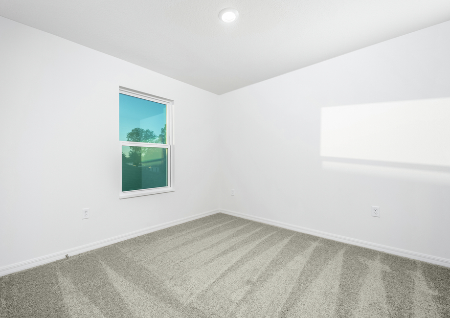 Each bedroom features its own closet