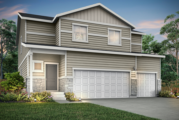 The Trinidad is a beautiful single story home with siding.