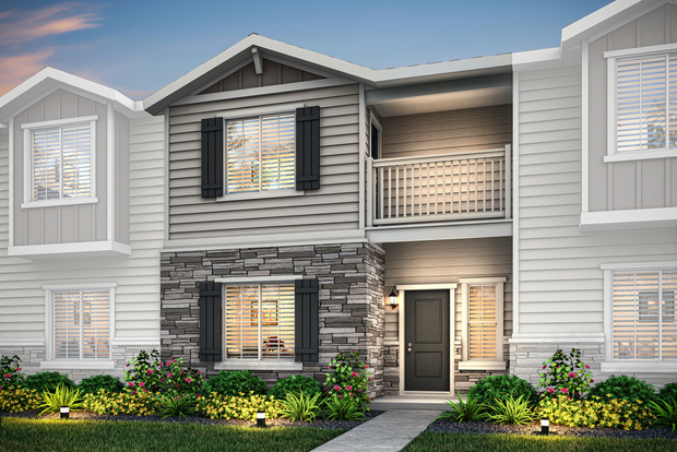 The Vail is a beautiful two story home.