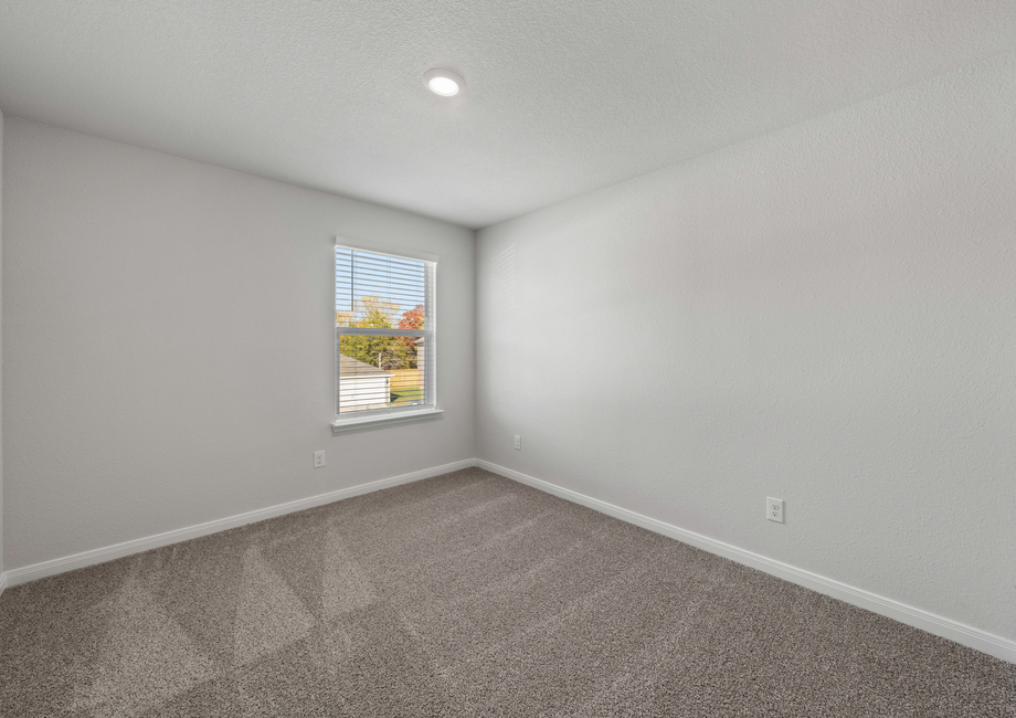 The secondary bedrooms are a great space for children's bedrooms or guest rooms.