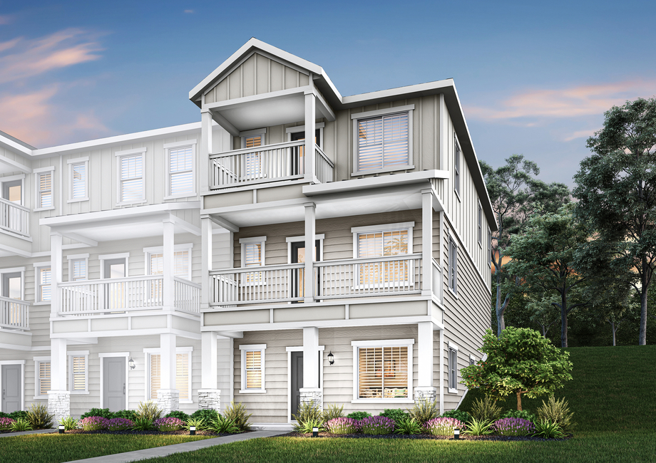 The Sapphire is a beautiful 3 story home.