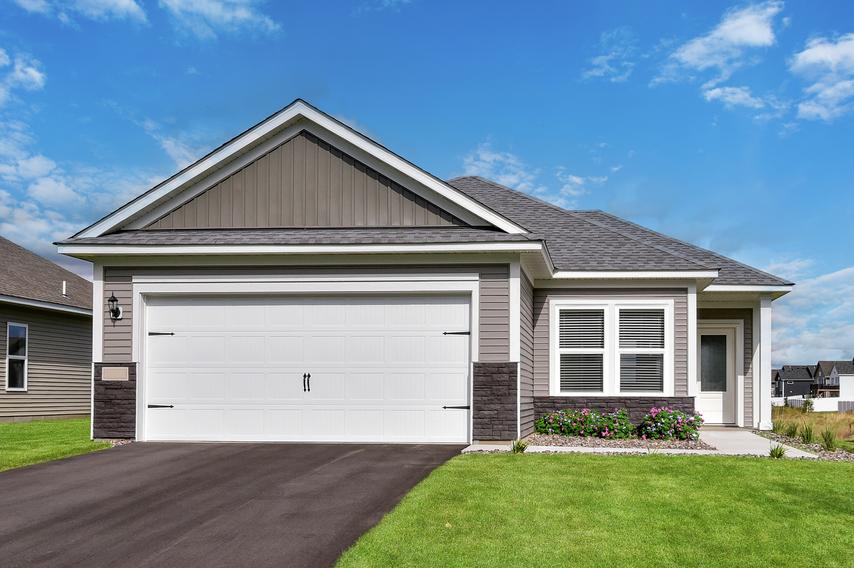 The Anoka is a beautiful single story home.