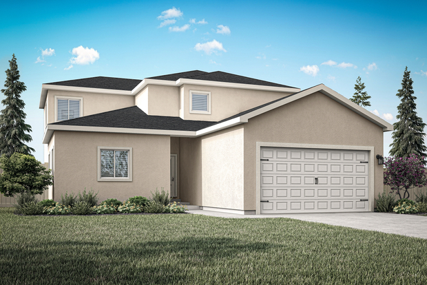 The Provo is a beautiful two-story floor plan.