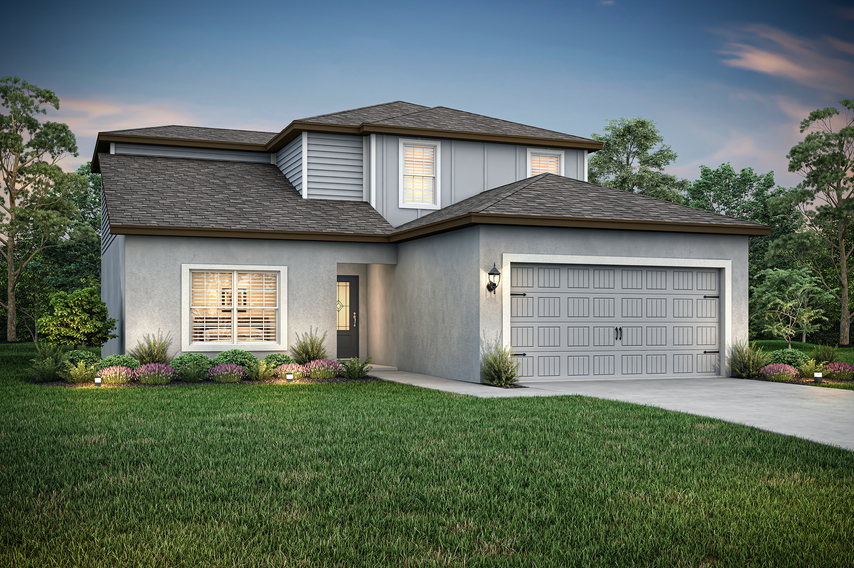 Dusk Rendering of the Parc