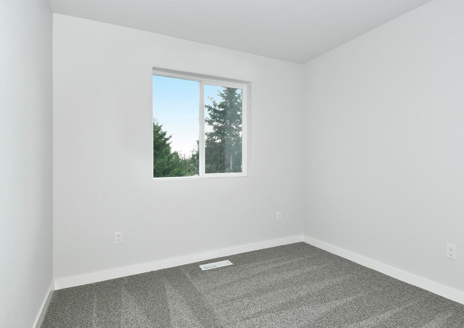 The secondary bedrooms have carpet.