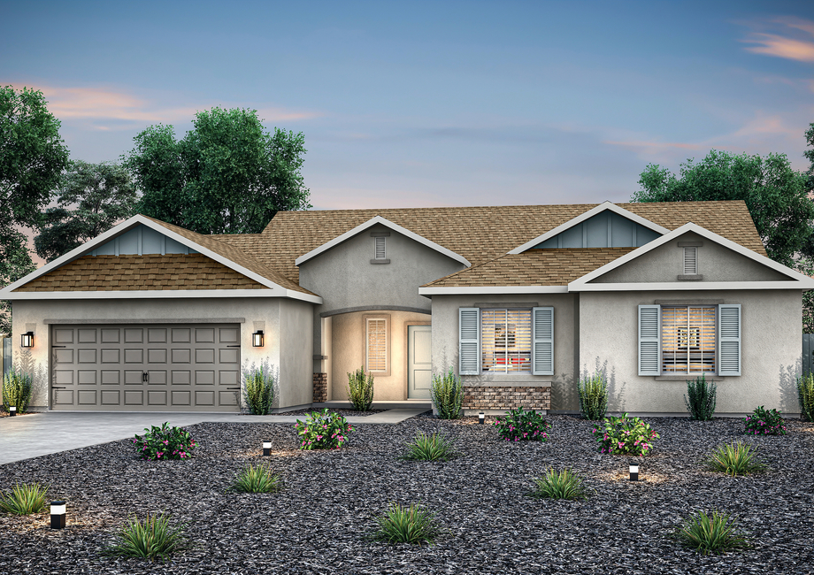 The Newport is a beautiful single story home.