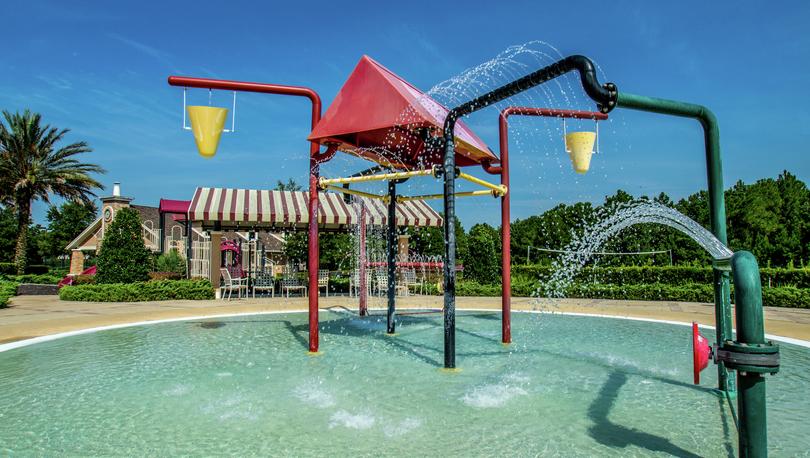 Splash pad at Rolling Hills