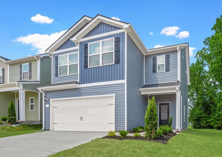 Charming exterior view of the Burke by LGI Homes