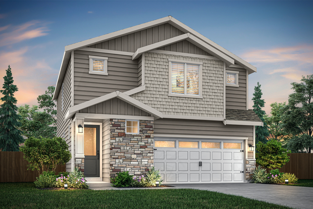 Rendering of the Hawhorn C at dusk.