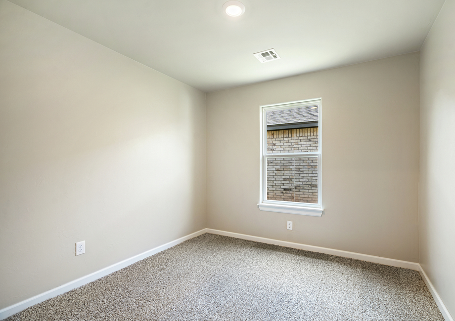 Secondary bedrooms make perfect guest or children's rooms.