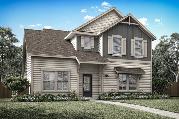 A rendering of the Willie floor plan 