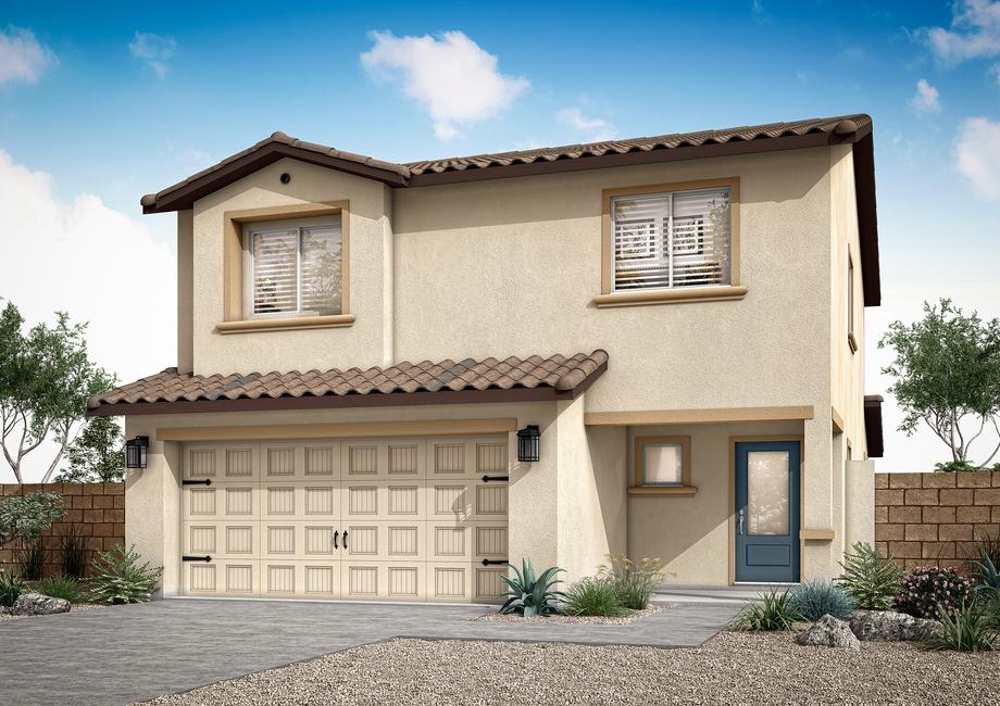 Brand new home with an open layout and excellent curb appeal.