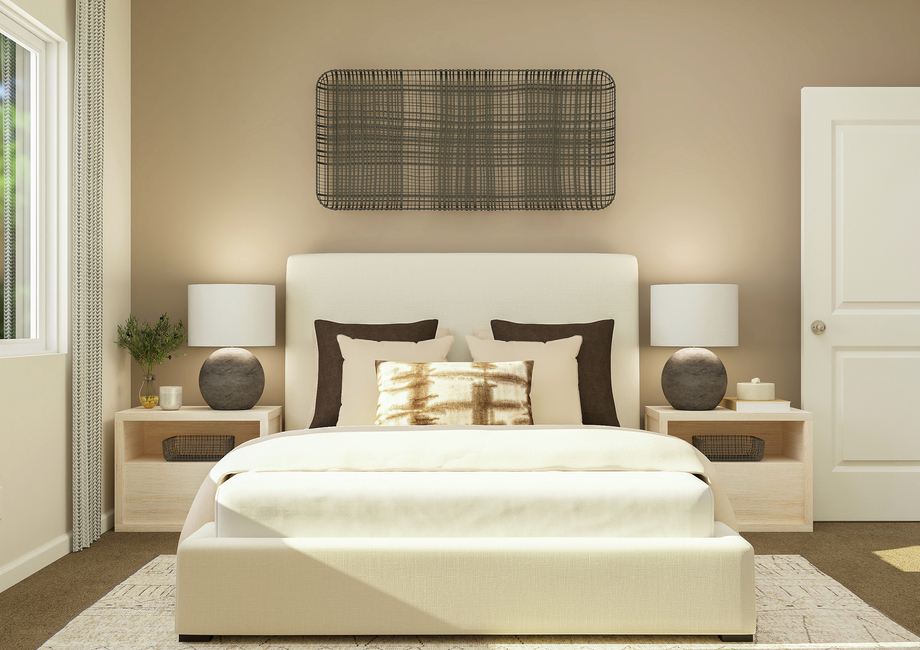 Rendering of the owners bedroom