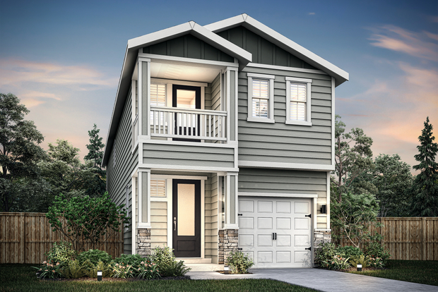 Rendering of the Sturgeon B at dusk.