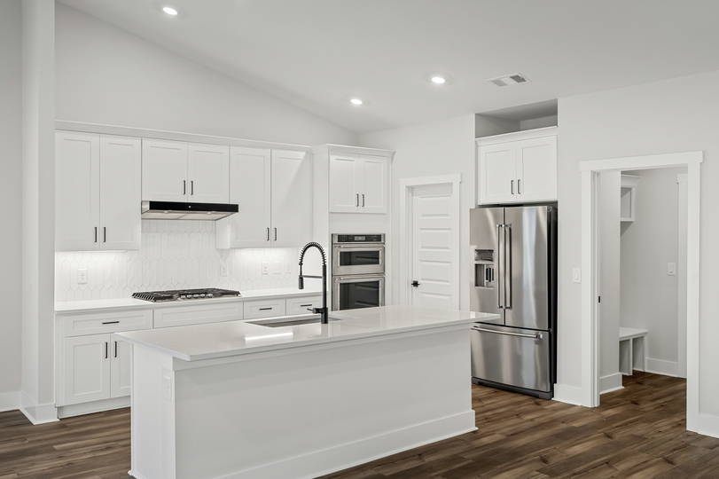 Fully loaded kitchen.