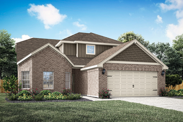 A rendering of the spacious Woods floor plan