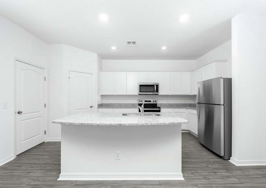 Chef-ready kitchen with stainless steel appliances