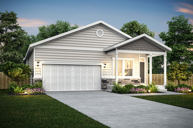 The Arapaho A is a beautiful single story home.