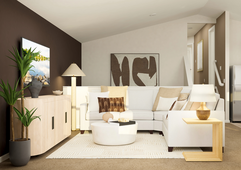 Rendering of the family room