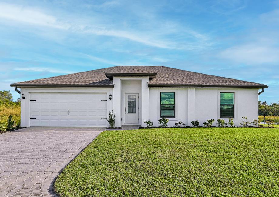 The Vero is a spacious 3 bedroom/2 bathroom home by LGI Homes