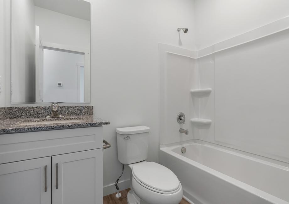 The second bathroom provides plenty of space for your guests