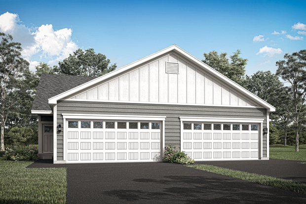 The Briggs is a beautiful townhome plan.