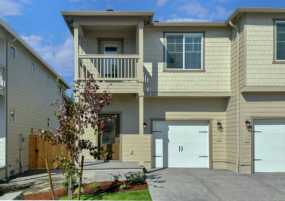 The Ashland is a beautiful two story home.