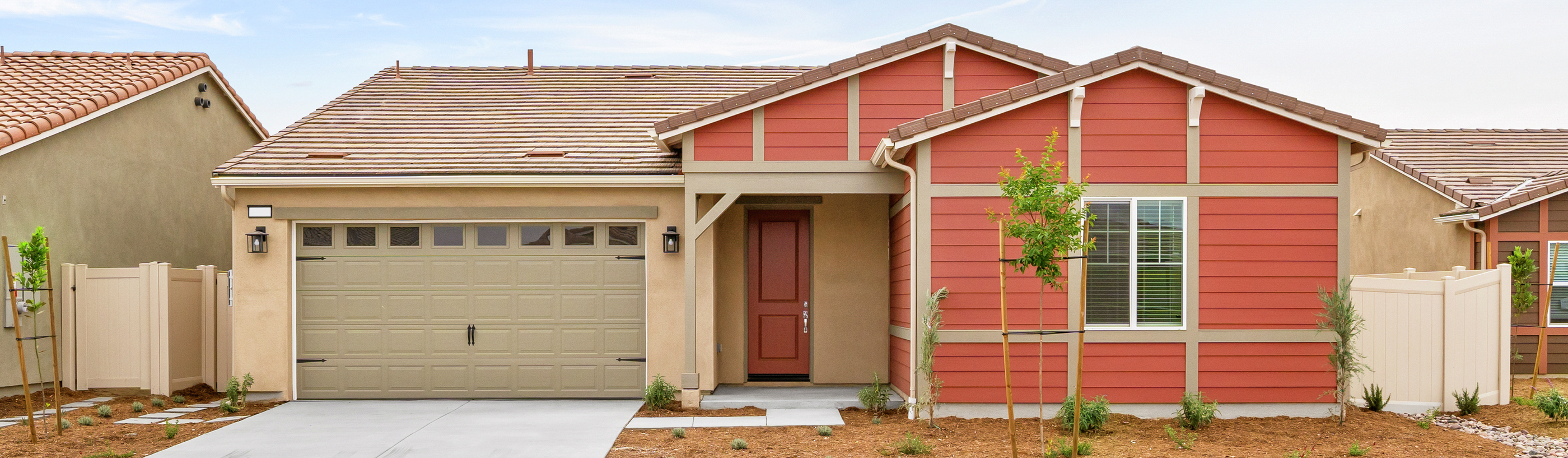 The Mingus is a beautiful single story home with siding.