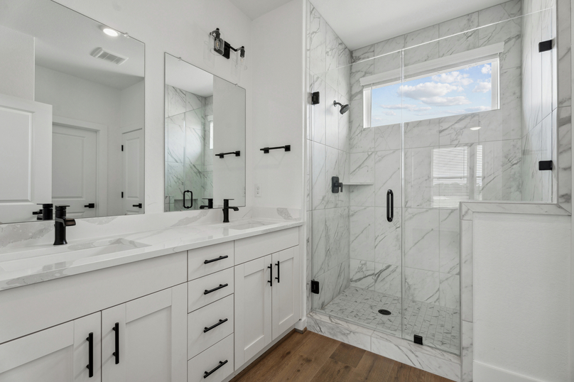 You will love the incredible primary bath.