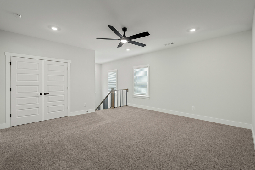 Upstairs game room area.
