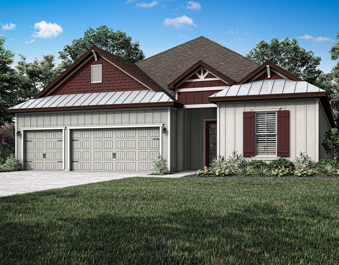 Palm Beach exterior elevation.