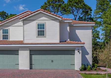 The Glades is a beautiful townhome with a side entrance