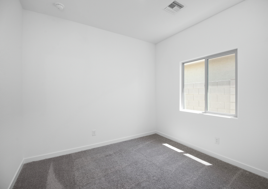 Guest bedrooms are spacious for family and friends to unwind after a long day.