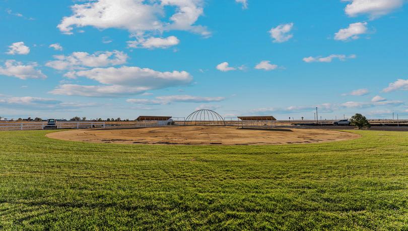 The baseball park and open green space in Wolf Creek Run!