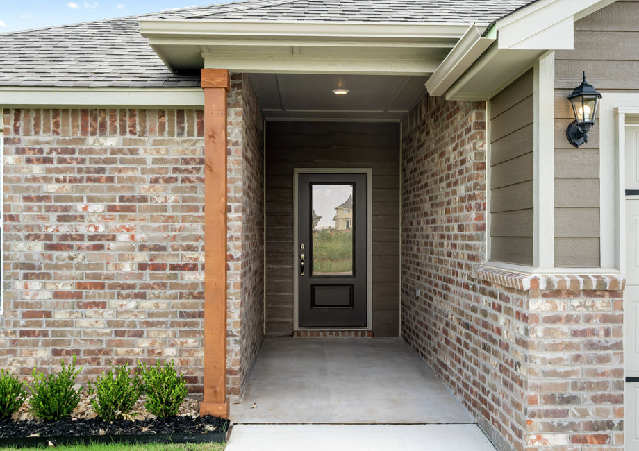 The beautiful entry way of the Cedar welcomes you home.